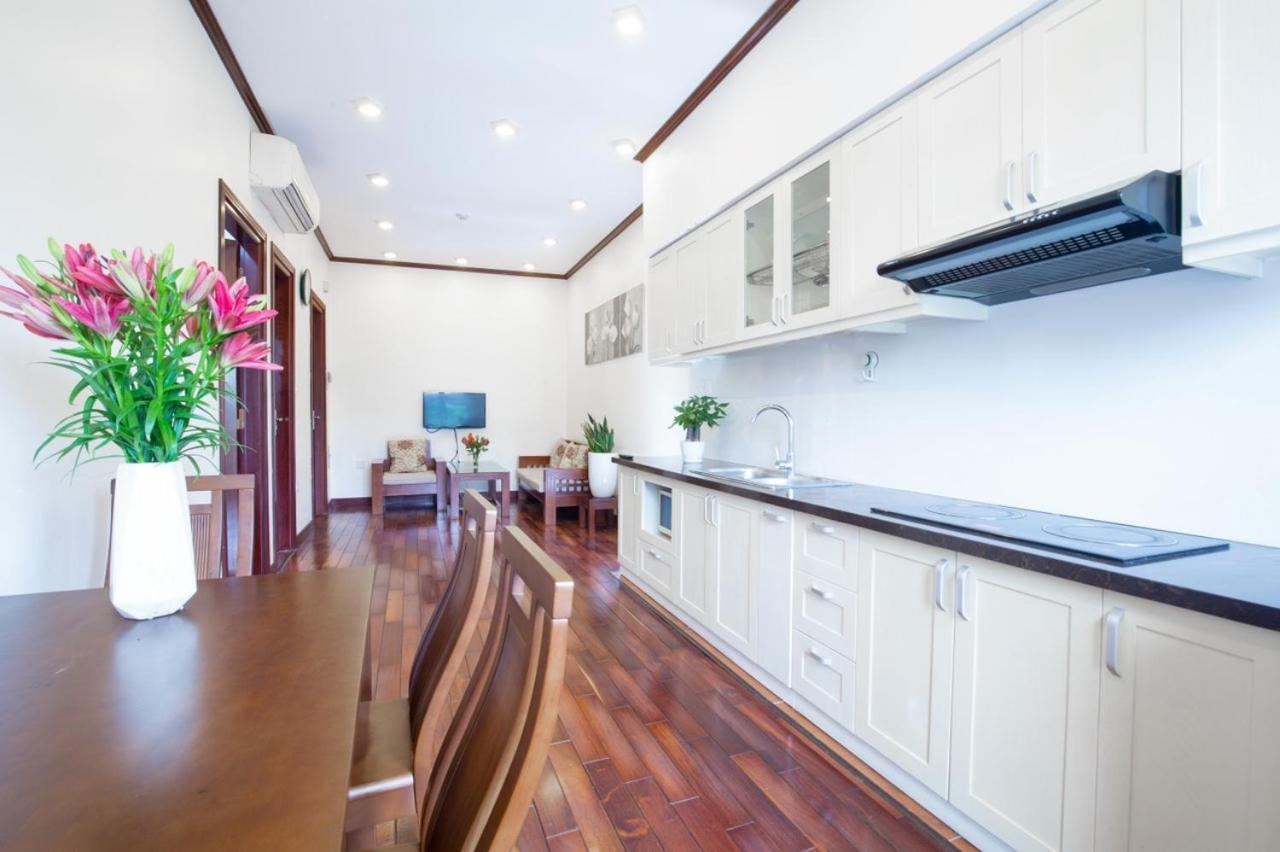 Aparthotel Nine Housing Truc Bach Hanoi Esterno foto