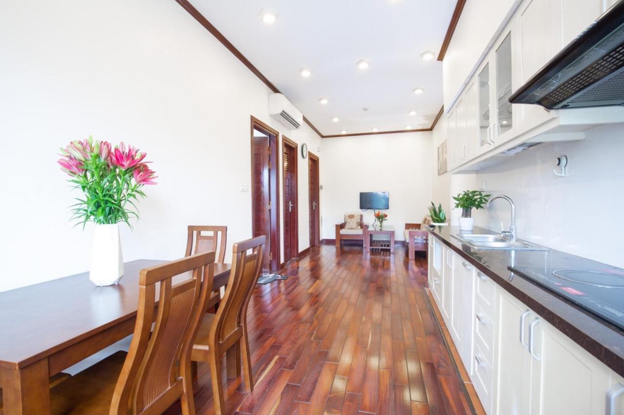Aparthotel Nine Housing Truc Bach Hanoi Esterno foto